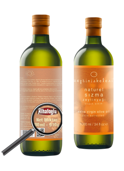 Alhatoğlu Zeytinyağları şişe görseli 1