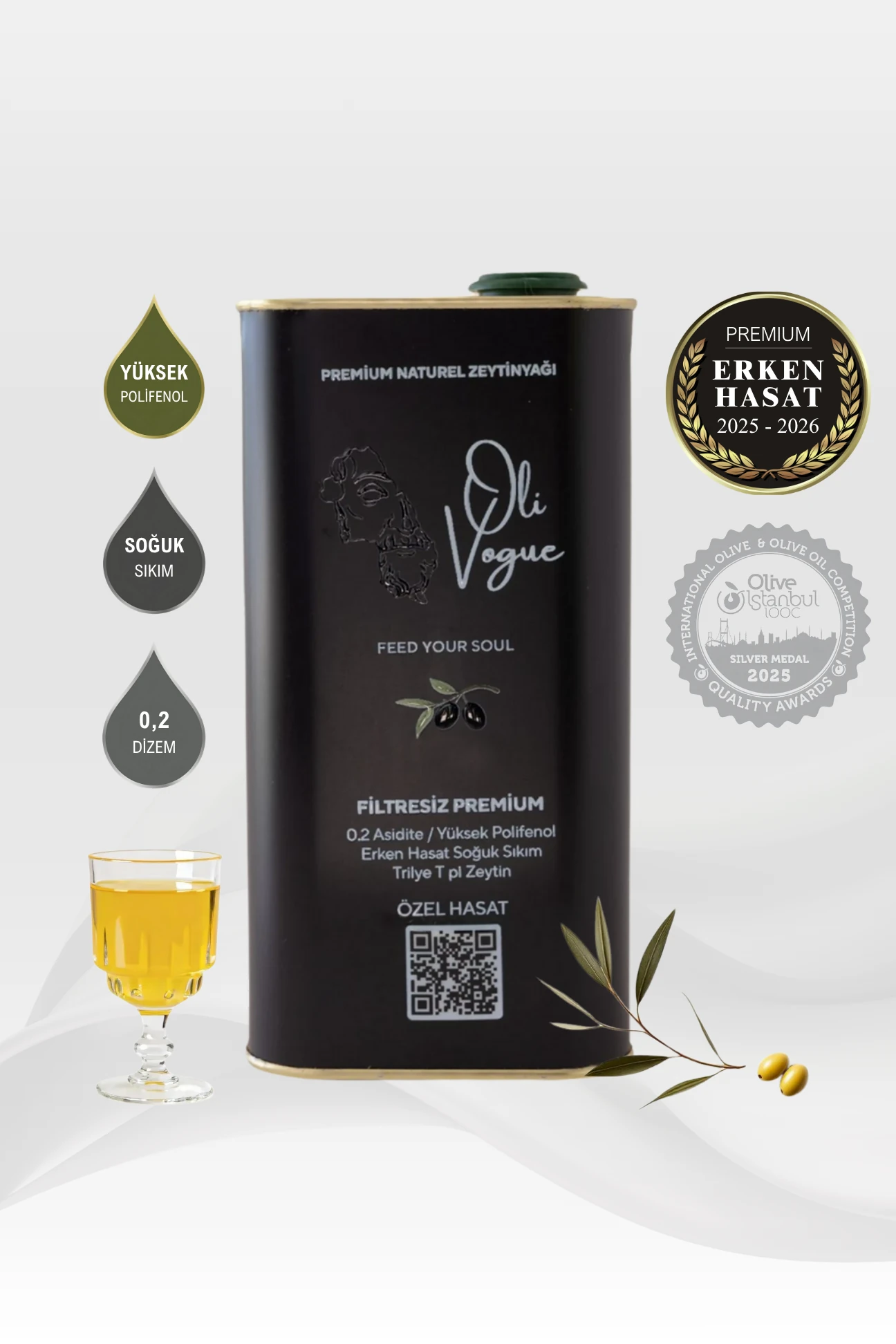 Olivogue şişe görseli 1