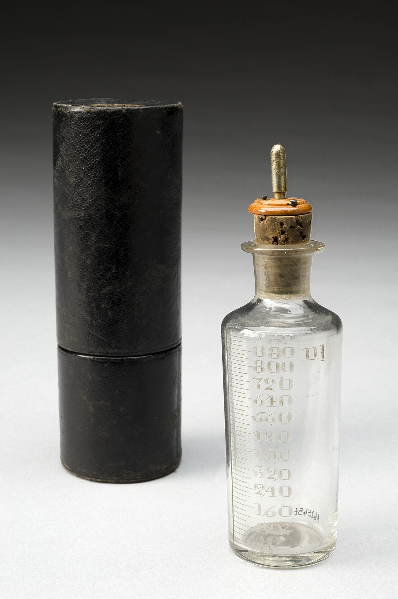 Dropper bottle for chloroform, London, England, 1870-1900