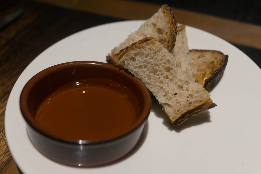 Portuguese olive oil and crusty whole wheat bread (9026348564)